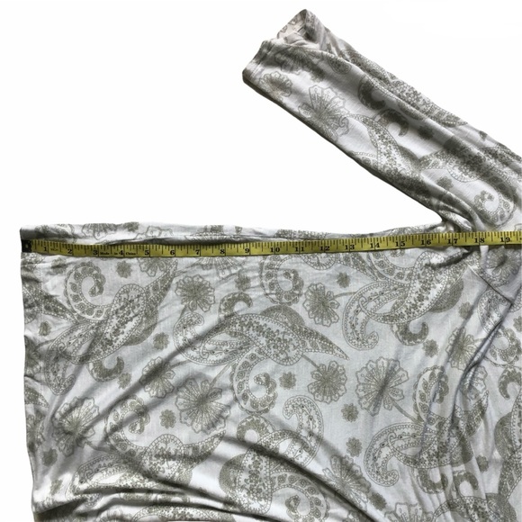 Chico’s EASYWEAR Top Size 1 Paisley - Picture 8 of 11
